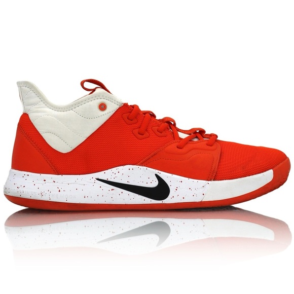Nike PG‎ 3 TB University Orange CN9513-800 Basketball Shoes Men Size 12.5
